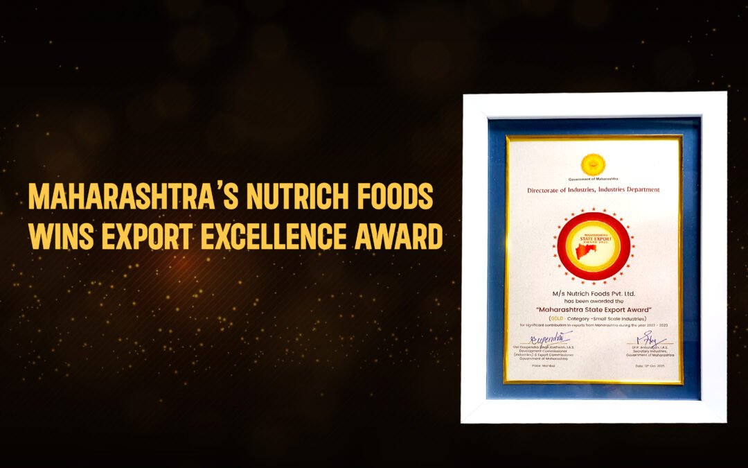 Nutrich Foods Wins Export Excellence Award